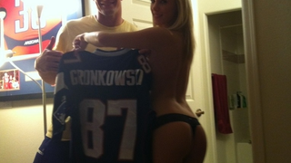 Rob Gronkowski's Ex-Porn Star Friend Posts Another Photo Of The Happy Pair (And Explains Why He Dropped So Many Passes On Sunday)